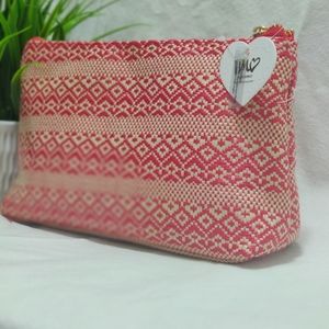 Make up bag  man mada materials